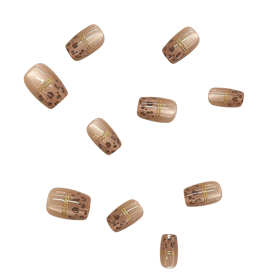 Elegant Press-On Nail Art Set Stornfield