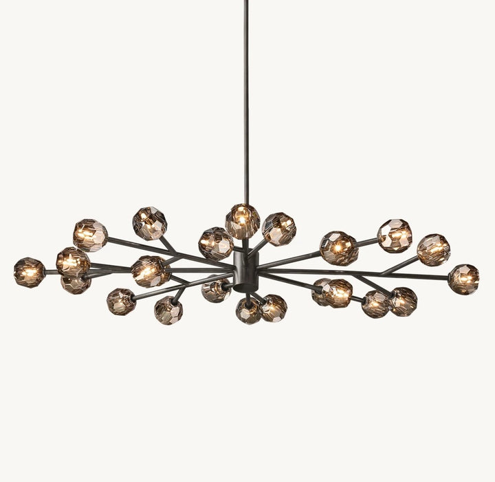 Modern Floral Chandelier