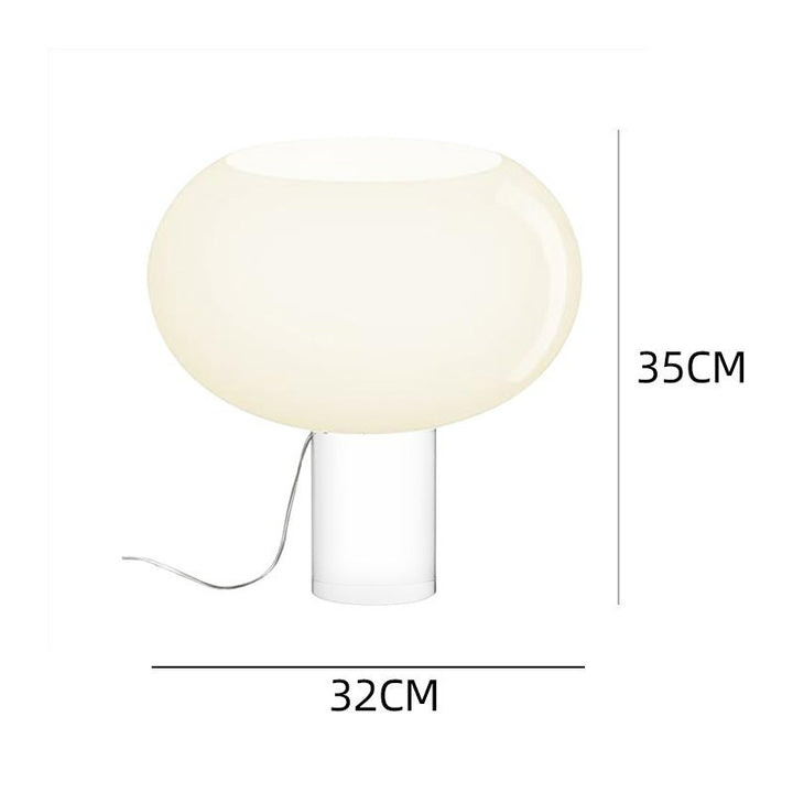 Modern Table Lamp with Elegant Globe Shade