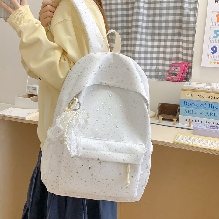 Backpack with Sparkling Star Design Stornfield