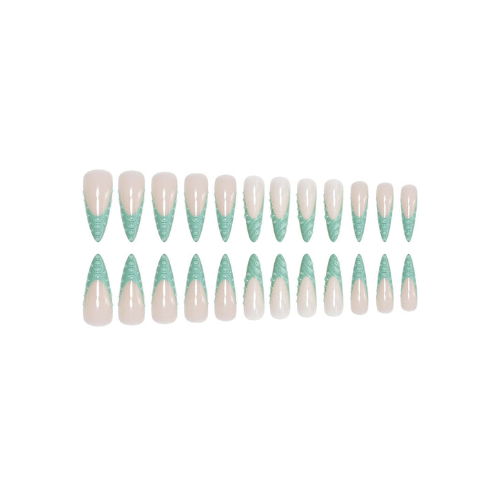 Intricate 3D Sculpted Nail Enhancements Stornfield