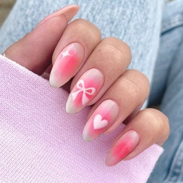 Artistic Ombre Press-On Nail Set Stornfield