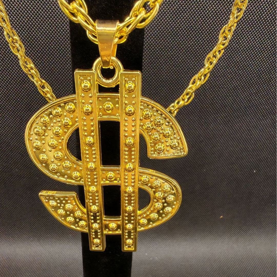 Statement Dollar Sign Necklace Stornfield