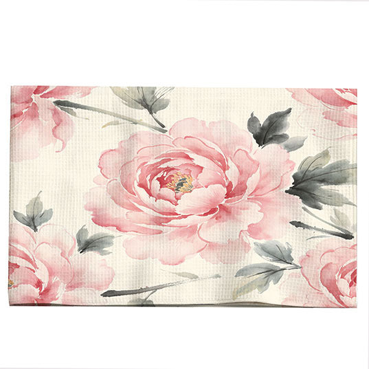 Structured dish towels with floral patterns Stornfield