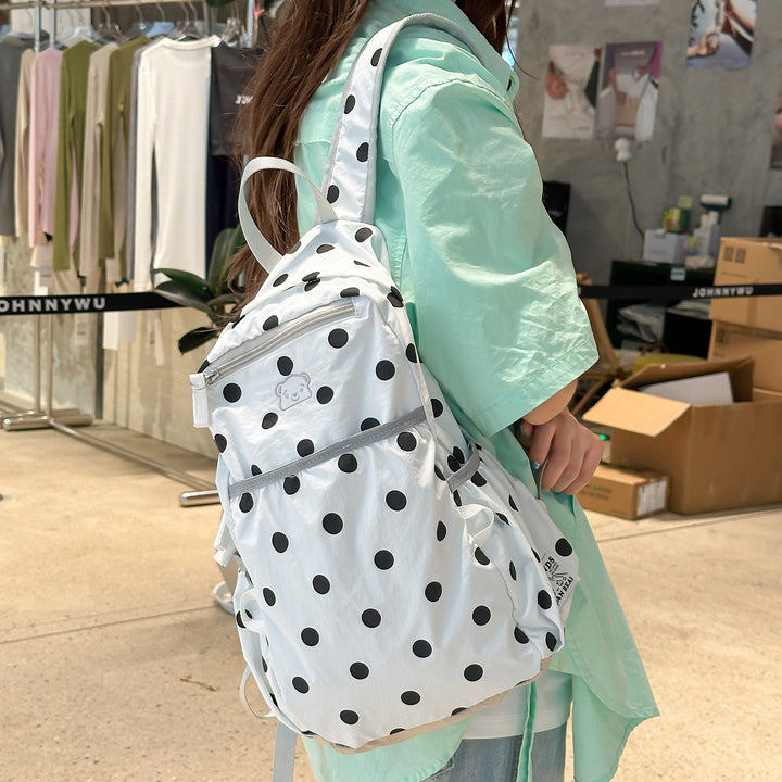 Casual Polka Dot Backpack Stornfield