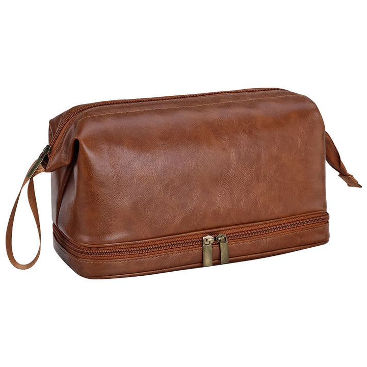 Cosmetic Transport Bag Made of High-Quality Synthetic Leather Stornfield