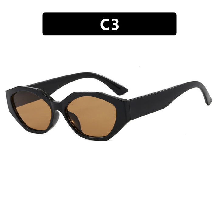 Women's stylish sunglasses in modern geometric design with protective UV filter Stornfield