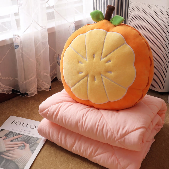 Plush pillow in fruity design Stornfield