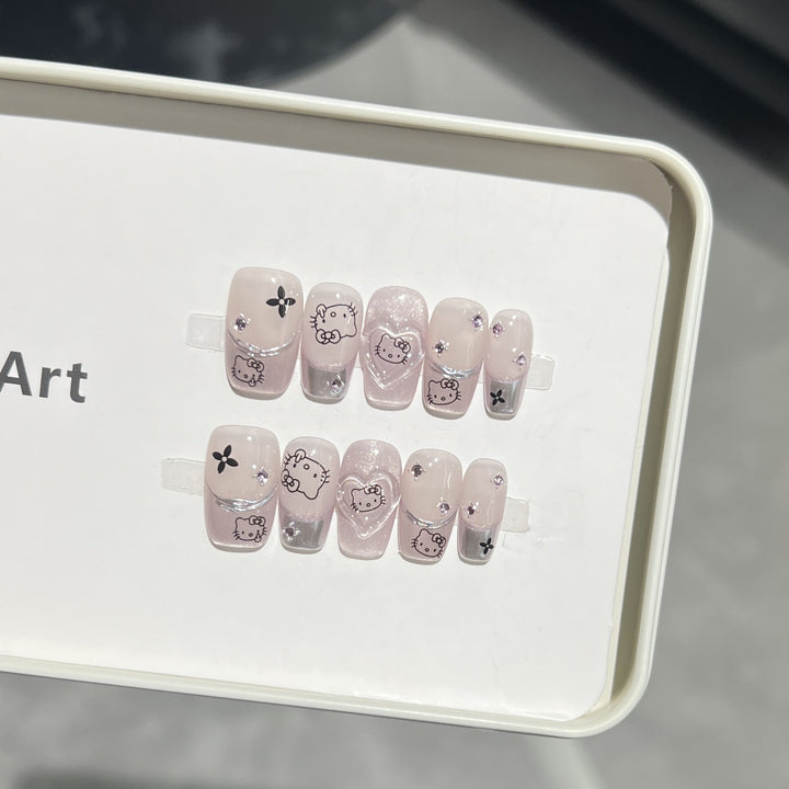 Themed Press-On Nail Art Stornfield