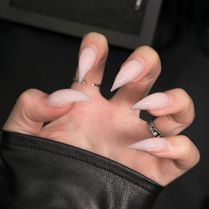 Elegant Press-On Stiletto Nail Enhancements