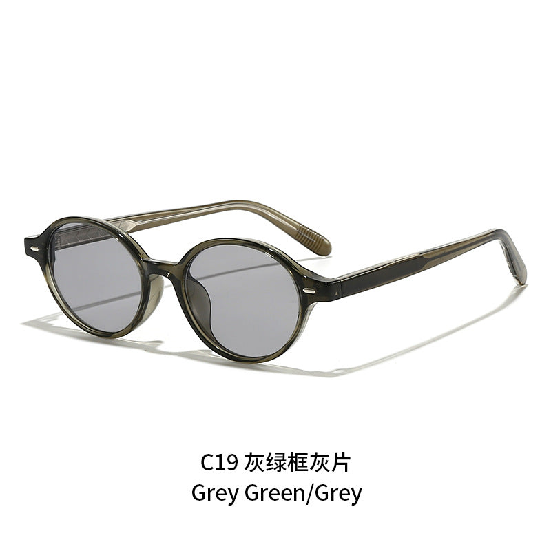Ladies stylish sunglasses with high-quality, round frame and UV protection Stornfield