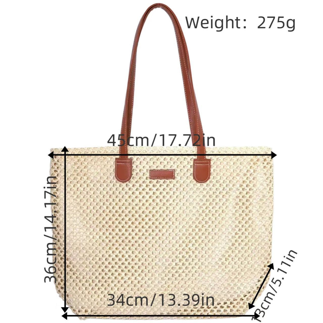 Designer Stroh Shopping Bag Stornfield