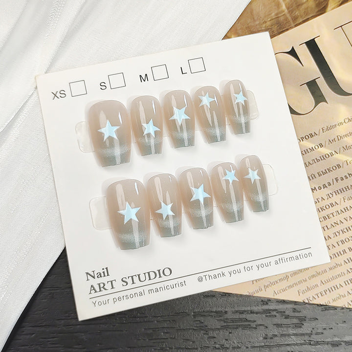 Artificial nails with Elegant Ombre Design Stornfield