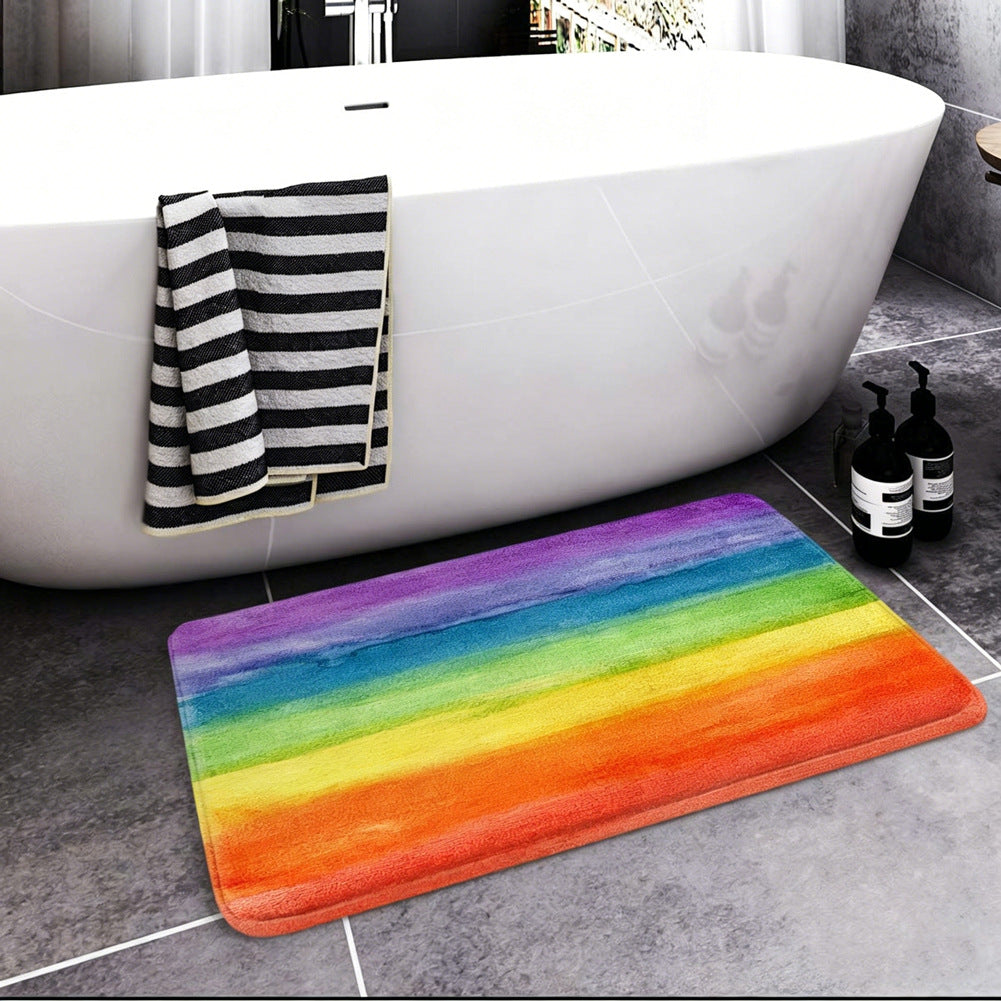 Nautical-Themed Decorative Bath Mat