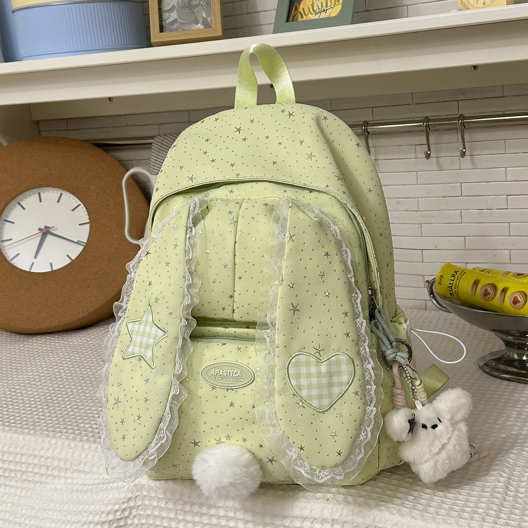 Whimsical Bunny-Ear Design Backpack Stornfield