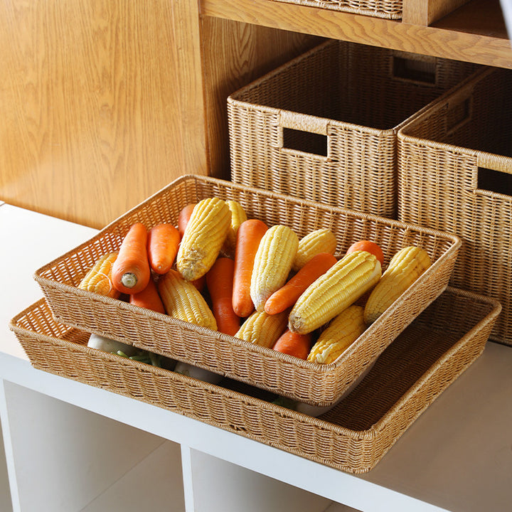 Natural Woven Storage Tray Stornfield