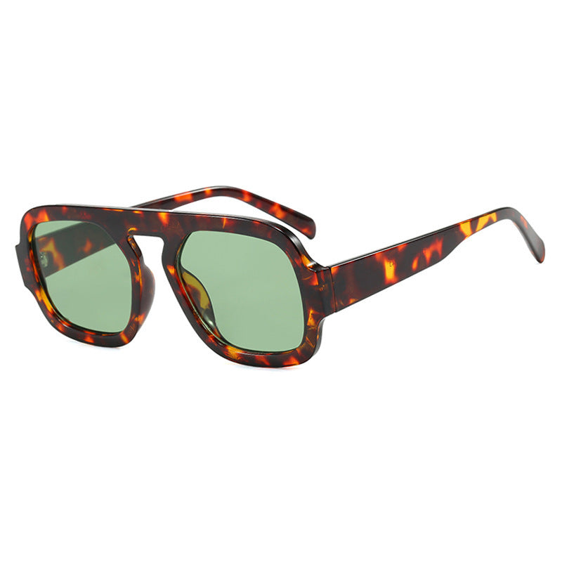 Women's modern oversized sunglasses in angular design Stornfield