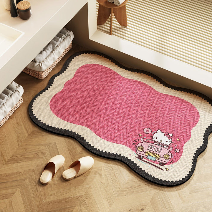 Cute Cartoon Character Bath Rug