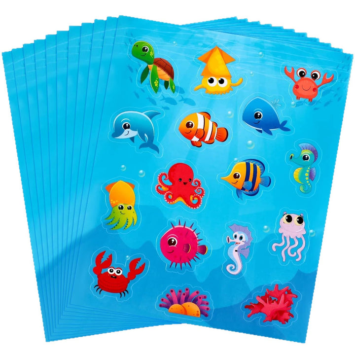 Ocean-Themed Sticker Set Stornfield
