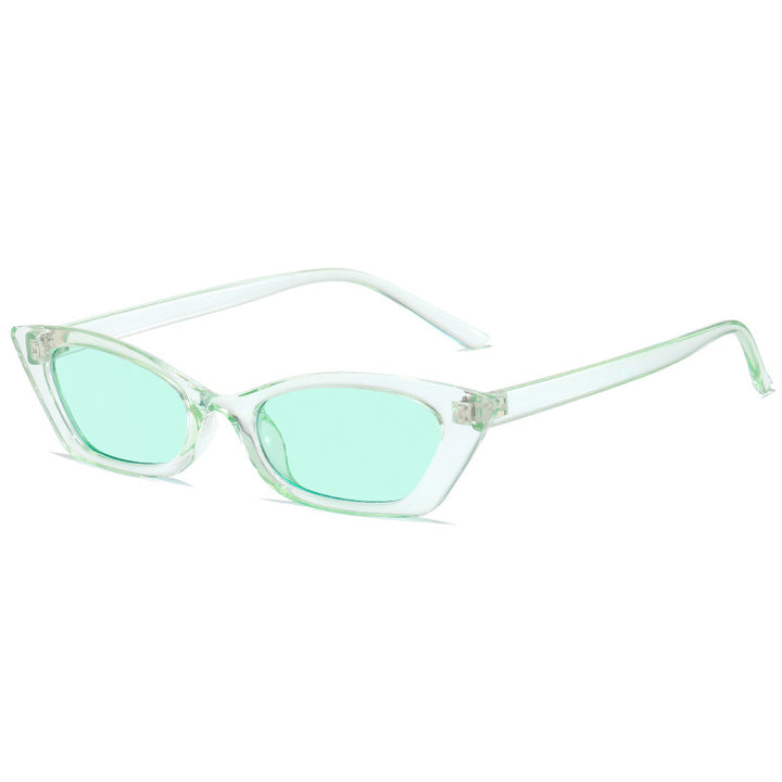 Women's fashionable cat-eye sunglasses with transparent frame Stornfield