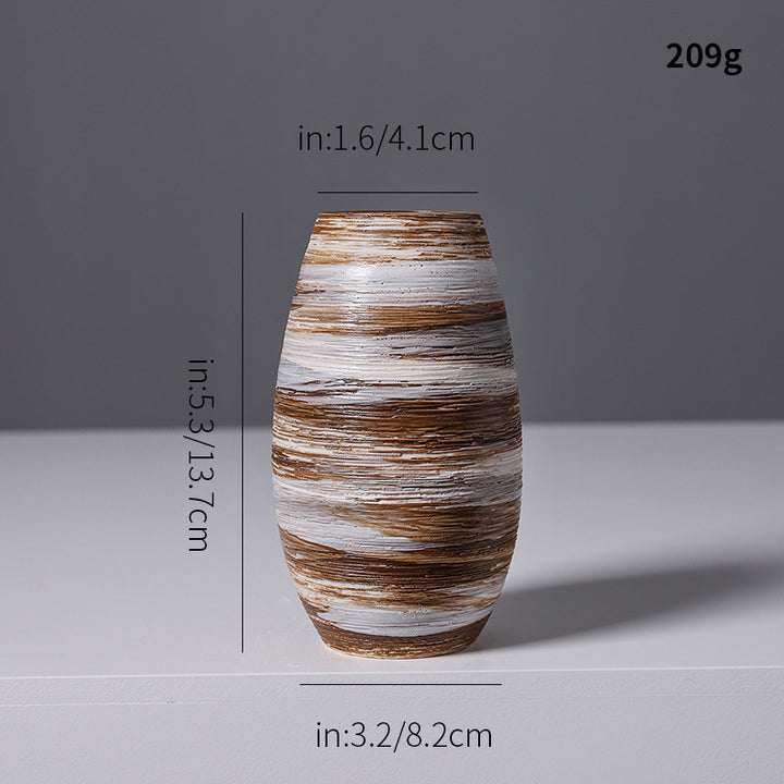 Artistic Spiral Design Ceramic Vase Stornfeild