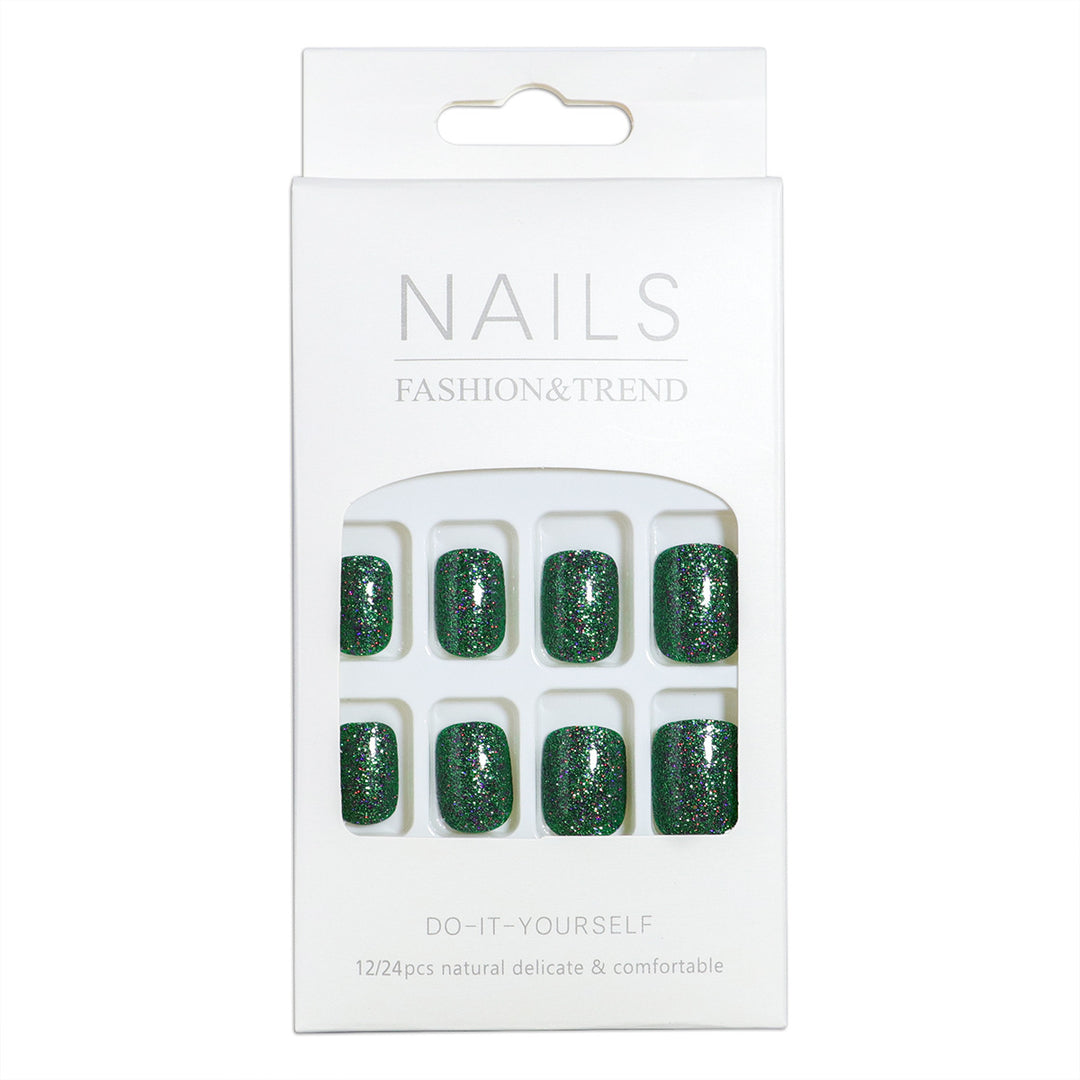 DIY Glitter Press-On Nails Stornfield