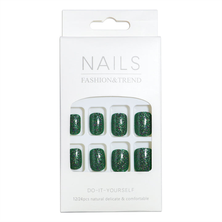 DIY Glitter Press-On Nails Stornfield
