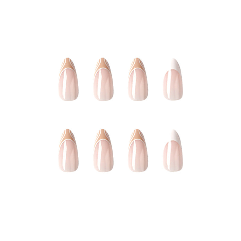 Elegant Nail Extensions with Creative Design Stornfield