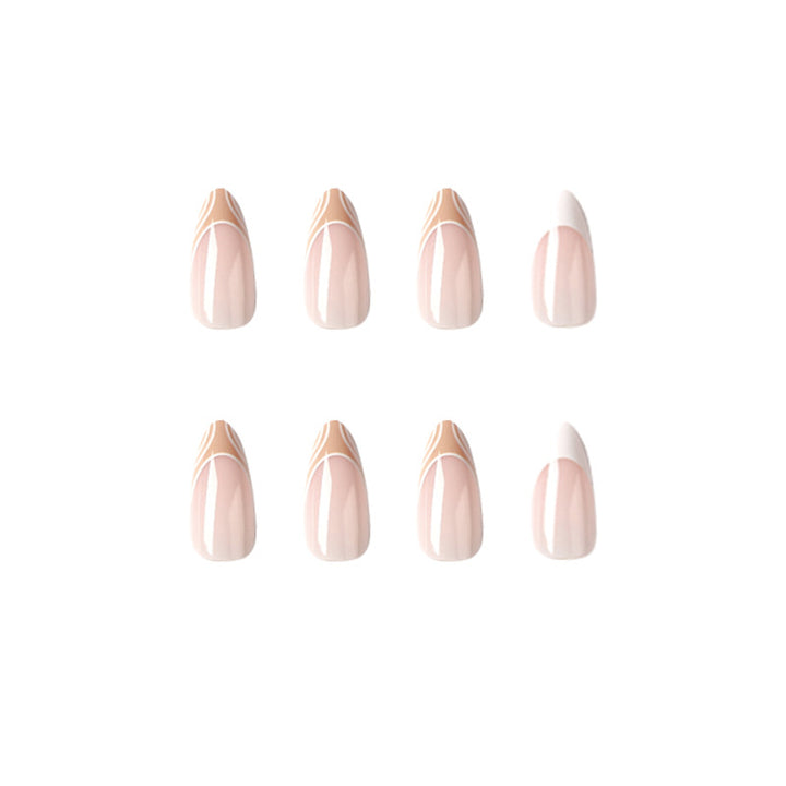 Elegant Nail Extensions with Creative Design Stornfield