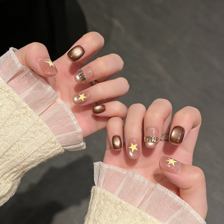 Starry-Themed Nail Art Set Stornfield