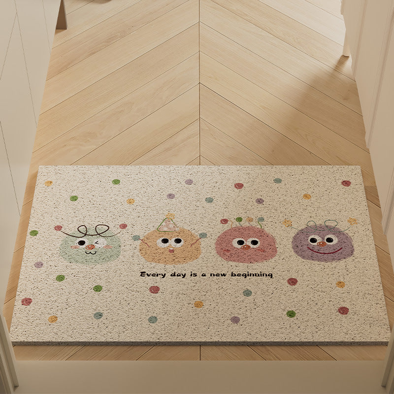 Fun Character Welcome Mat Stornfield