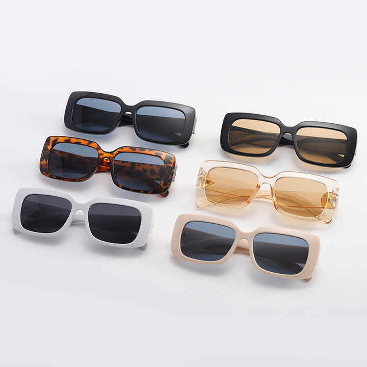 Women's Oversized Sunglasses with Luxurious Transparent Frame Stornfield