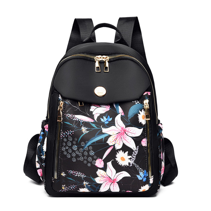 Floral Print Backpack Stornfield