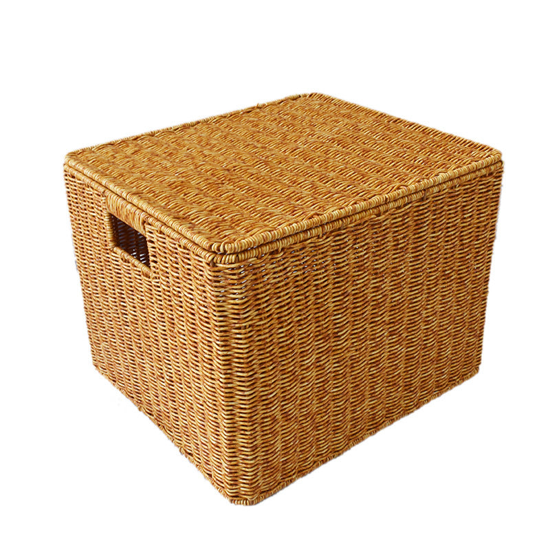 Woven Storage Cube with Lid Stornfield