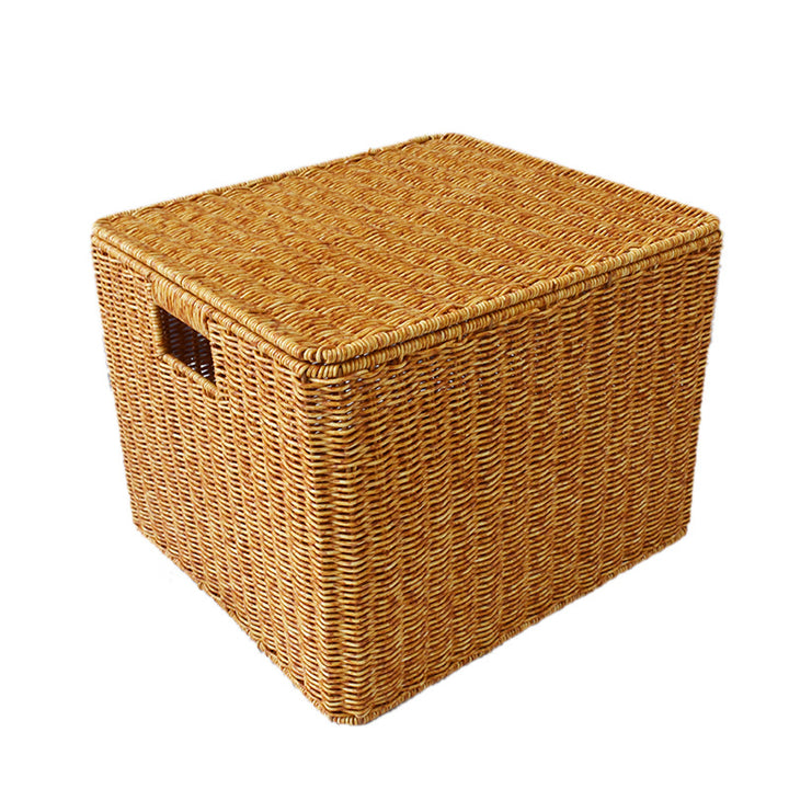 Woven Storage Cube with Lid Stornfield