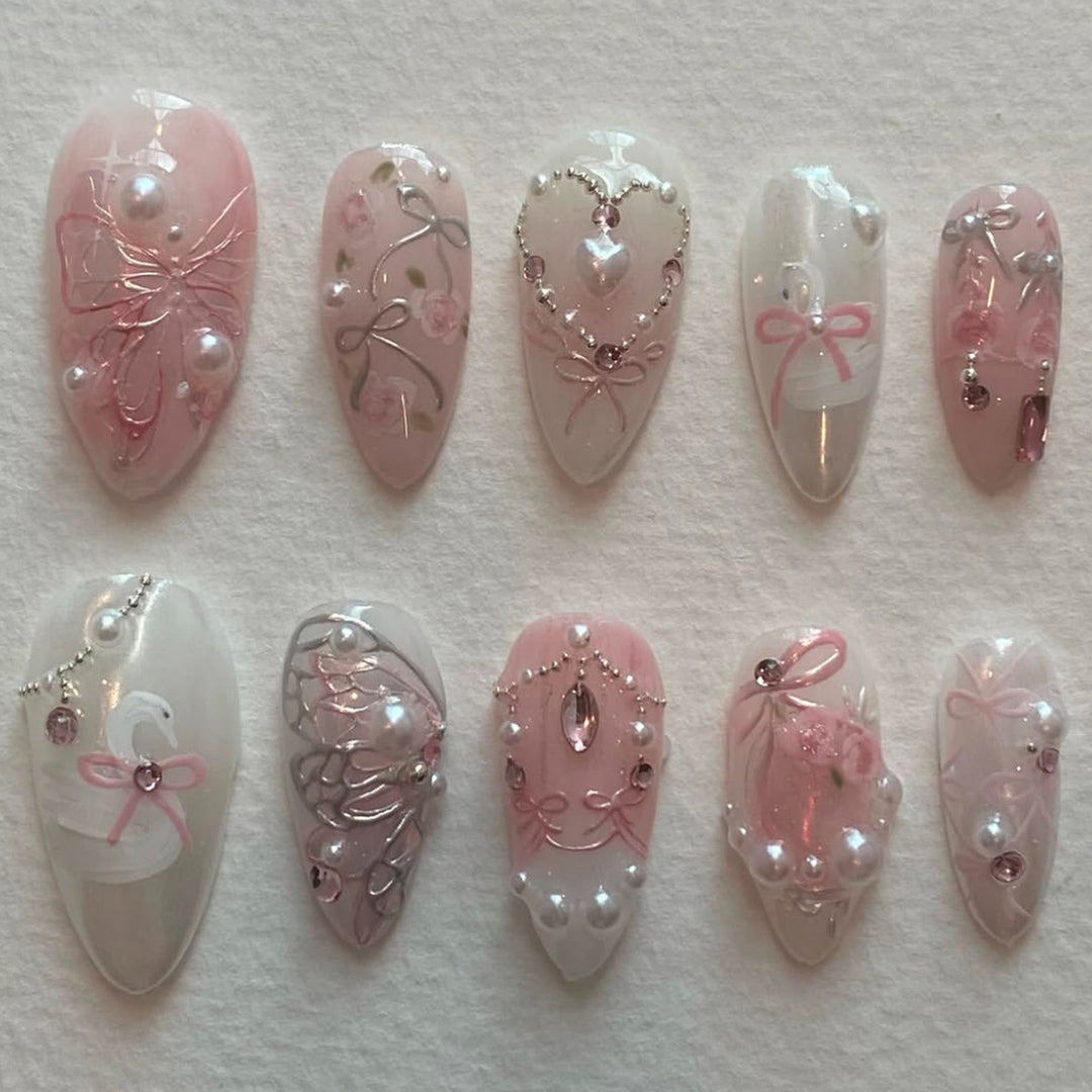 Thematic Artisan Press-On Nail Set Stornfield
