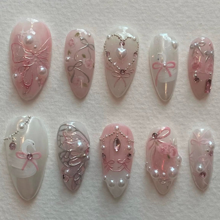 Thematic Artisan Press-On Nail Set Stornfield