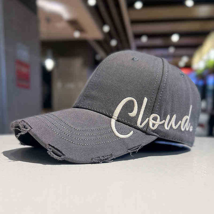 Women's Distressed Casual Cotton Baseball Cap Stornfield