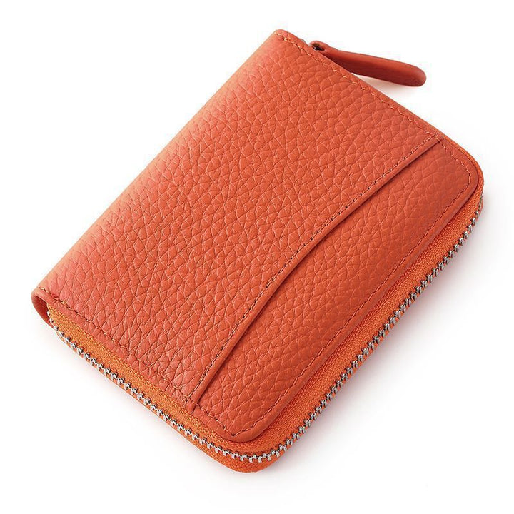 Durable Leather Zip Wallet Stornfield