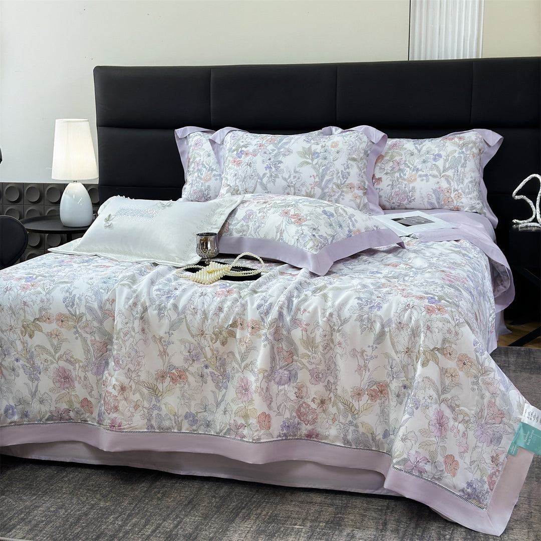 Floral Design Luxury Duvet Cover Set