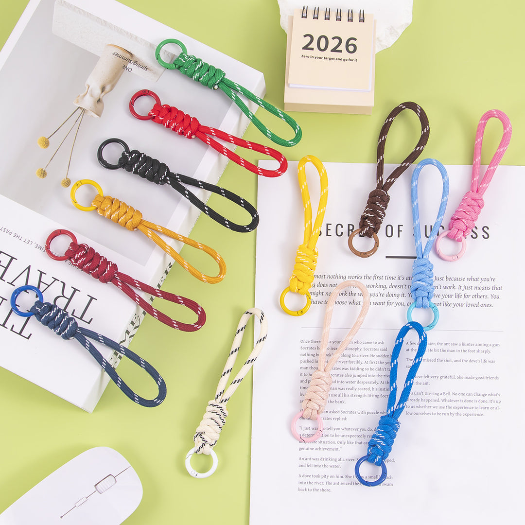 Durable Paracord Keychain Strap Stornfield
