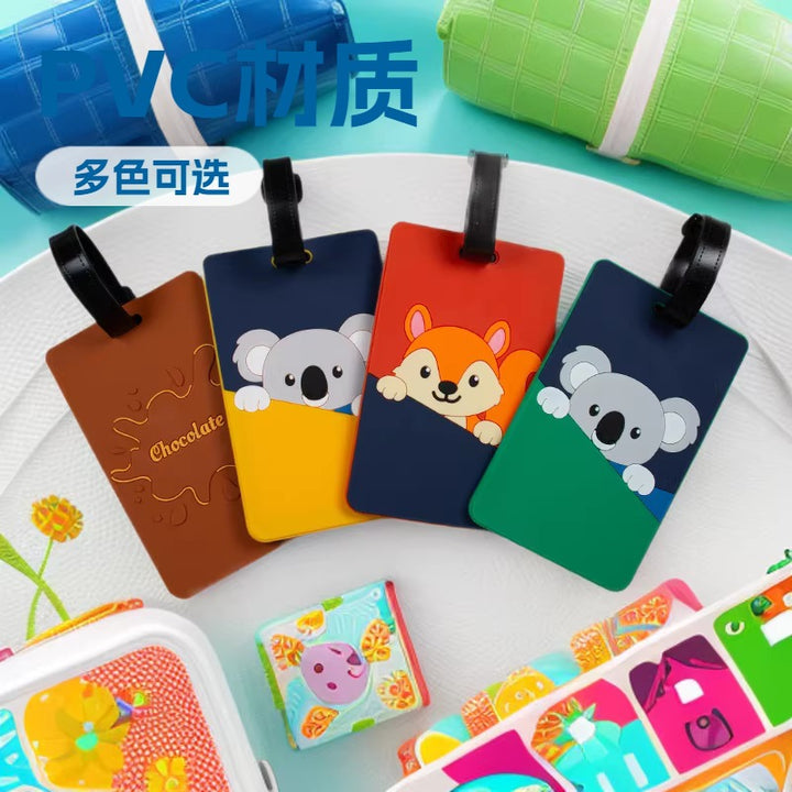 Fun Chocolate Splash Luggage Tag Stornfield