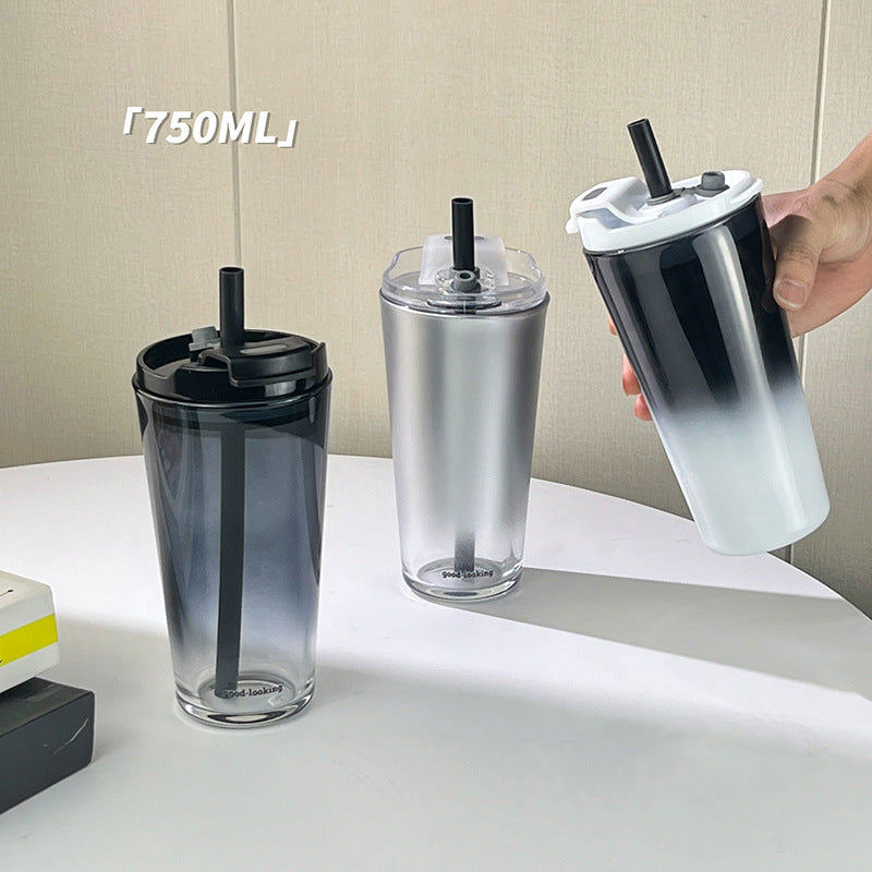 Ladies Insulated Drinking Cup with Lid and Straw Stornfield