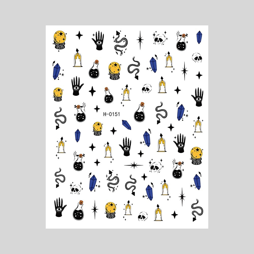 Creative Nail Art Transfer Stickers