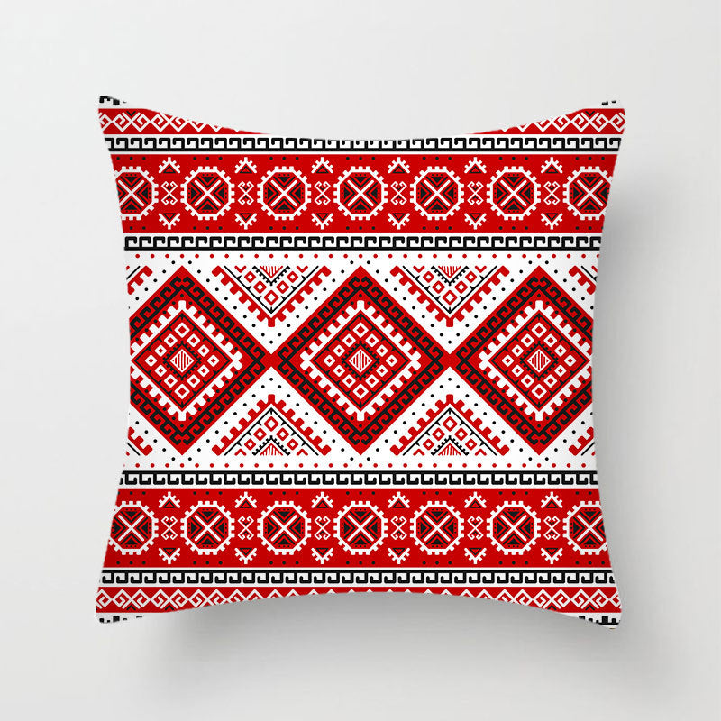 Bohemian Geometric Throw Pillow