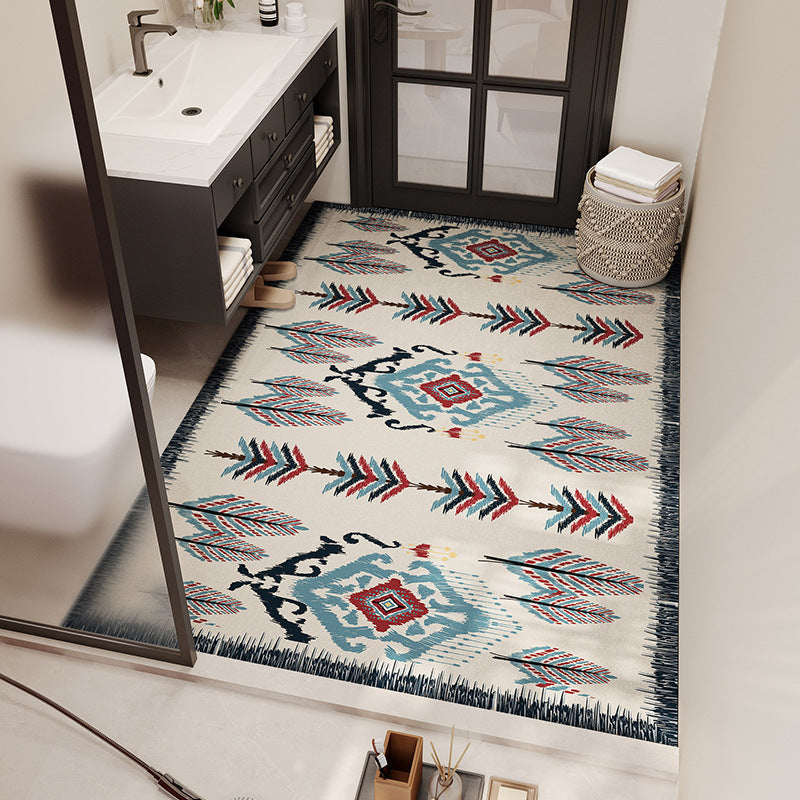 Tribal Pattern Bathroom Mat Stornfield