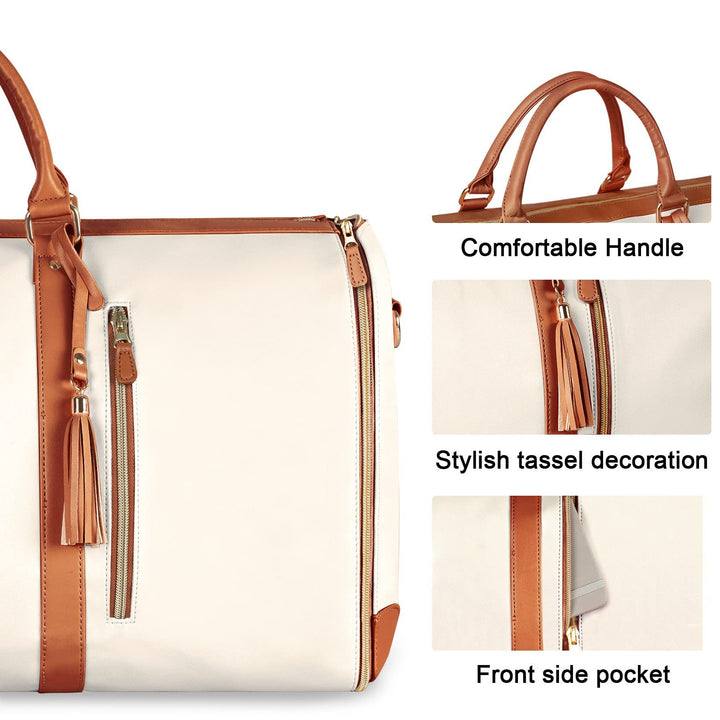Stylish travel bag with integrated suit compartment Stornfield