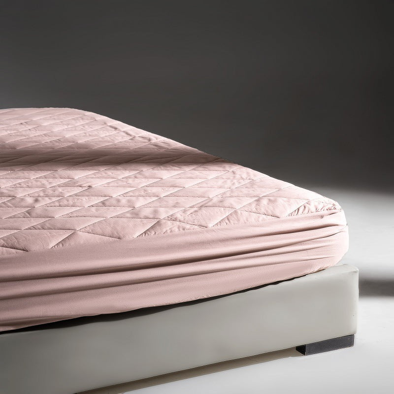 Quilted Fitted Mattress Protector Pad with Deep Elastic Skirt