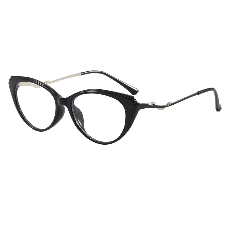 Fashionable Cat-Eye Glasses with Filigree Design Stornfield