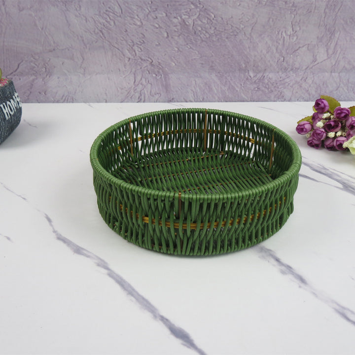 Ladies Oval Organizer Basket with Separate Compartments Stornfield